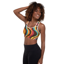 70s Groovy Sports Bra