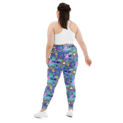 Mystical Fantasy World Leggings | Plus Size