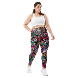 Grunge Rock N Roll Leggings | Plus Size