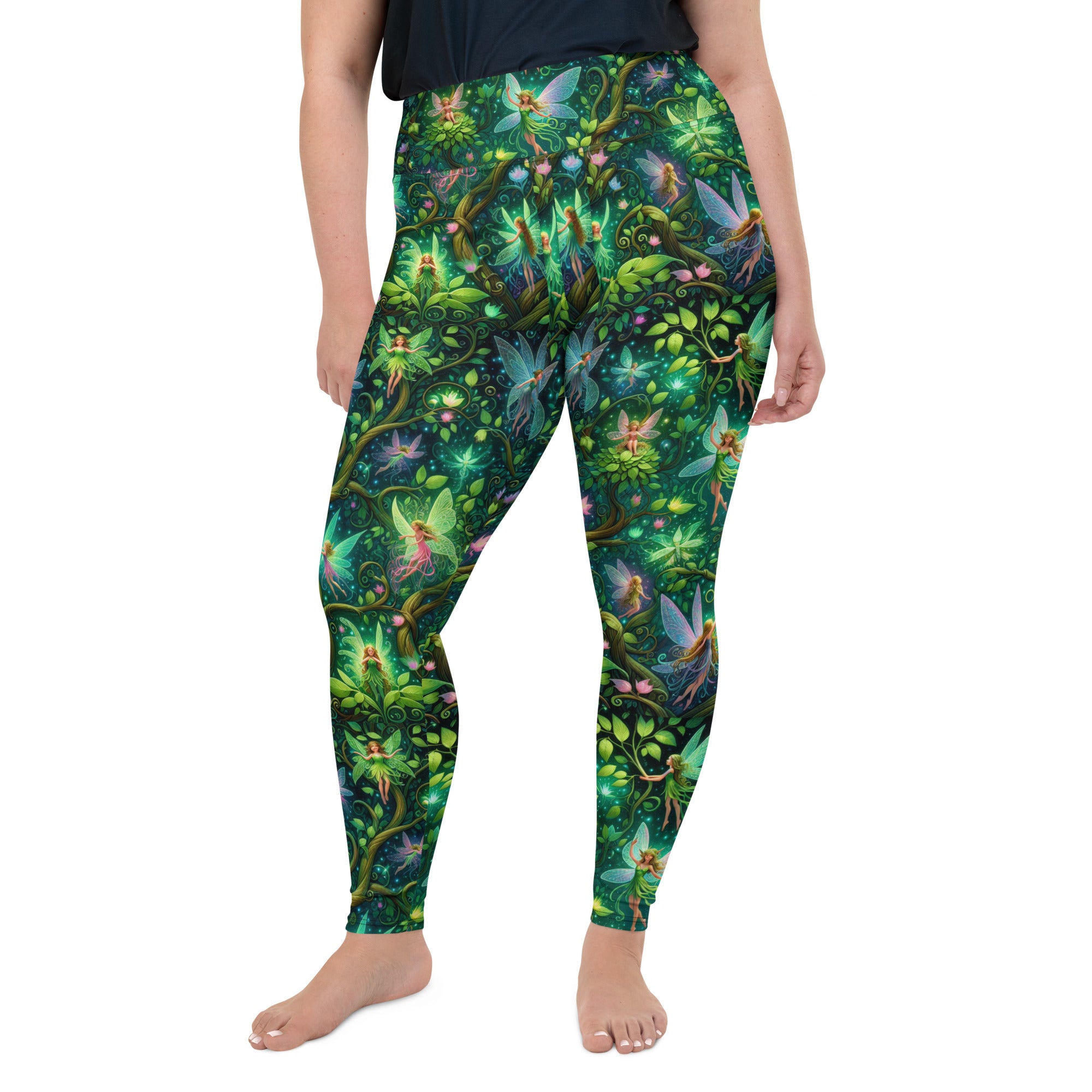 Mystical Fairy Leggings | Plus Size