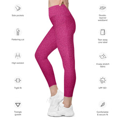 Shine On Barbie Leggings with Pockets