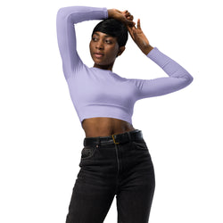 SHE REBEL - Melrose Lavender Recycled Crop Top UPF 50+