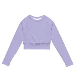 SHE REBEL - Melrose Lavender Recycled Crop Top UPF 50+