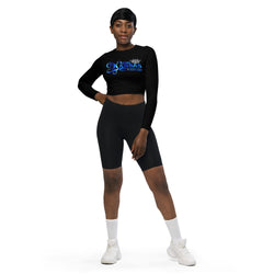 MKV Recycled Long Sleeve Crop Top