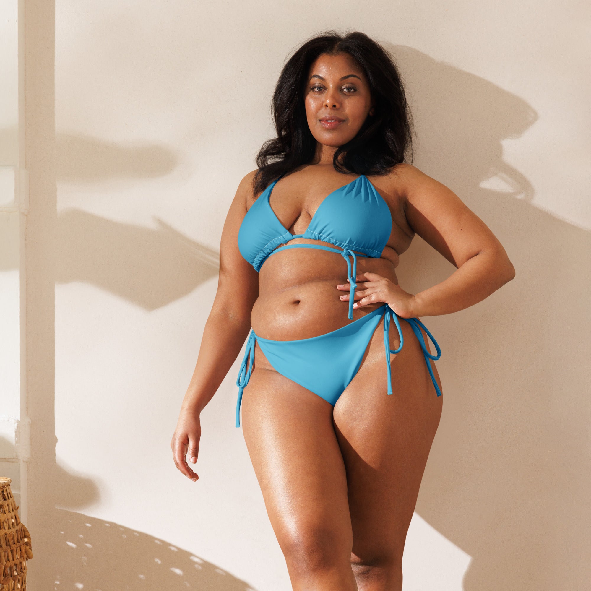 Summer Blue String Bikini