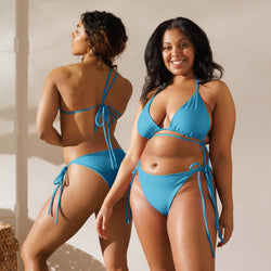 Summer Blue String Bikini