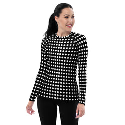 Optical Illusion Performance Rash Guard UPF 50+