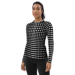 Optical Illusion Performance Rash Guard UPF 50+