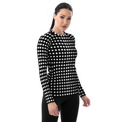 Optical Illusion Performance Rash Guard UPF 50+