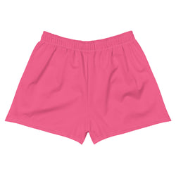 Recycled Athletic Shorts in Brink Pink