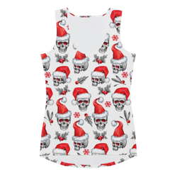 Christmas Skulls Tank Top