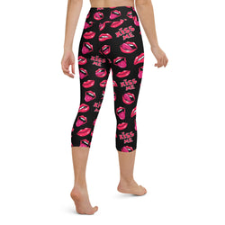 Kiss-A-Licious Yoga Capri Leggings