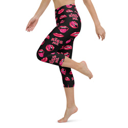 Kiss-A-Licious Yoga Capri Leggings