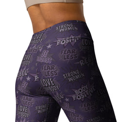 SHE REBEL - Empower Yoga Leggings in Purple