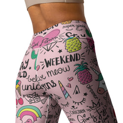 Be Badass Unicorn Leggings
