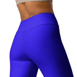 Electric Blue Yoga Leggings