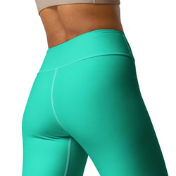 Yoga Leggings in Sea Green