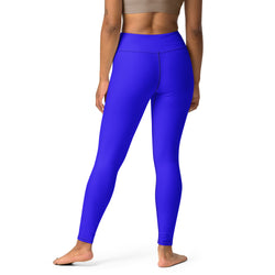Electric Blue Yoga Leggings