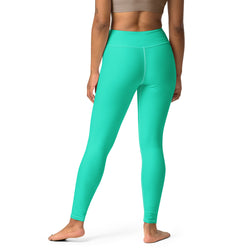 Yoga Leggings in Sea Green