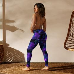 SHE REBEL - Neon Mandala Print Yoga Leggings