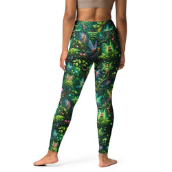 Mystical Fairy Yoga Leggings