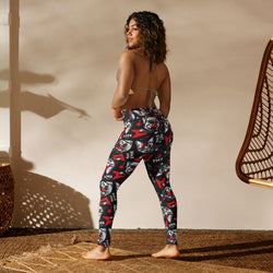 Kitty & Doggy Rock Star Yoga Leggings