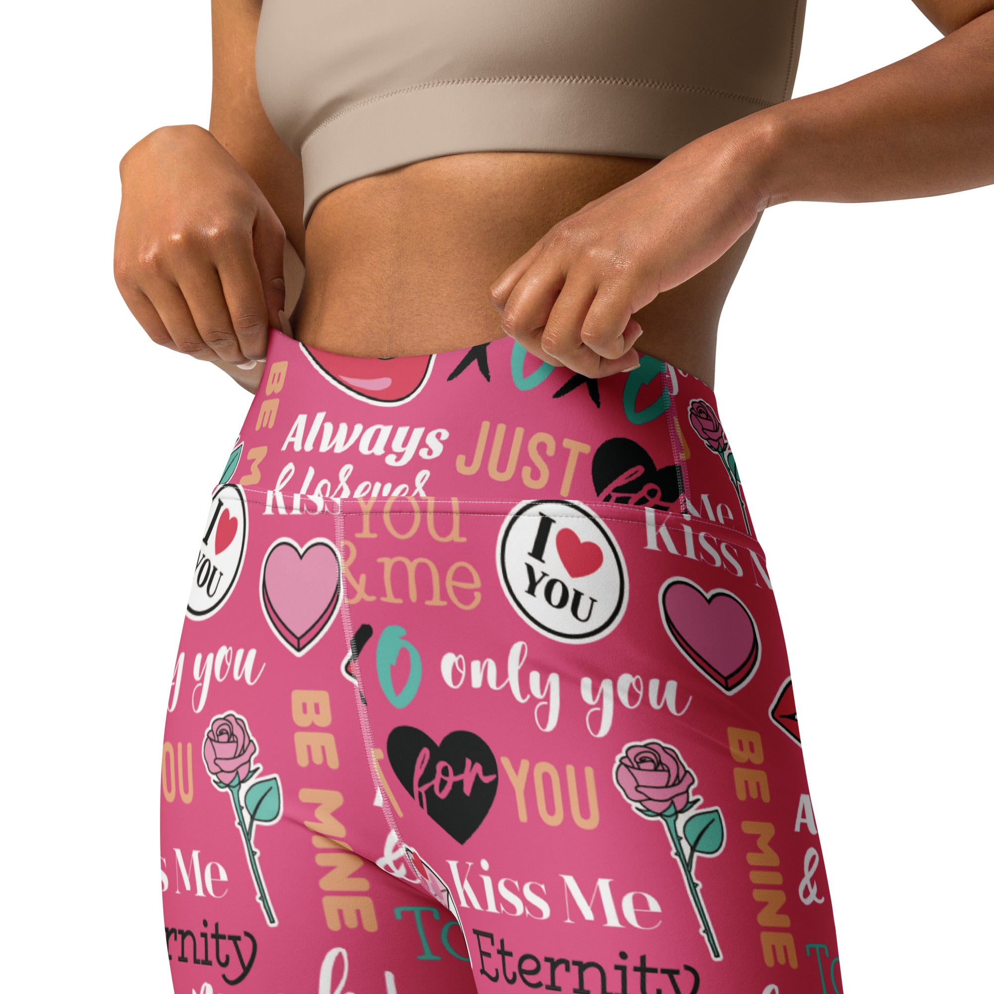 Be Mine Forever Yoga Leggings
