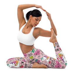 Be Badass Unicorn Leggings