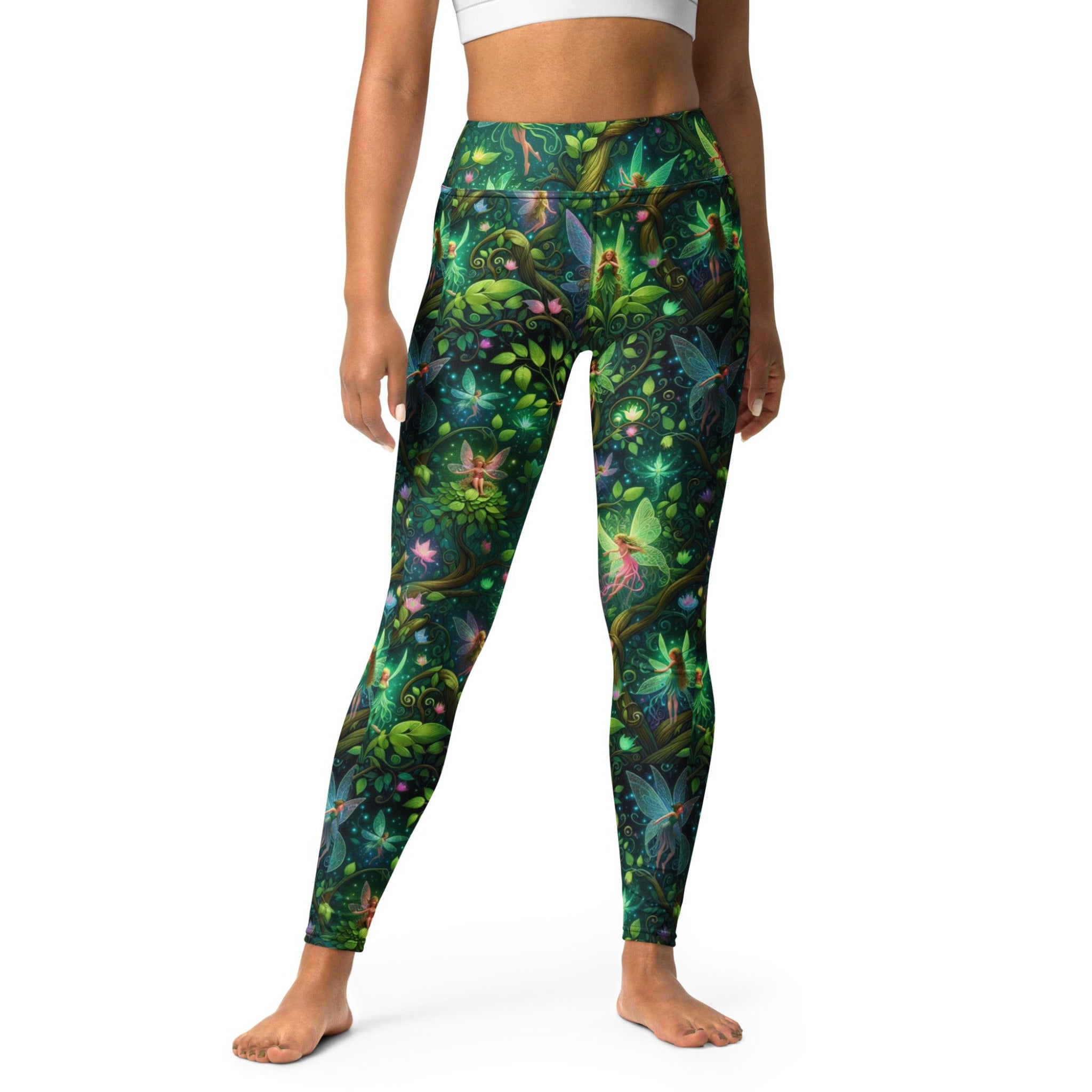 Mystical Fairy Yoga Leggings