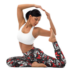 Kitty & Doggy Rock Star Yoga Leggings