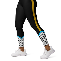 SHE REBEL - Rebel Bold Logo Yoga Leggings