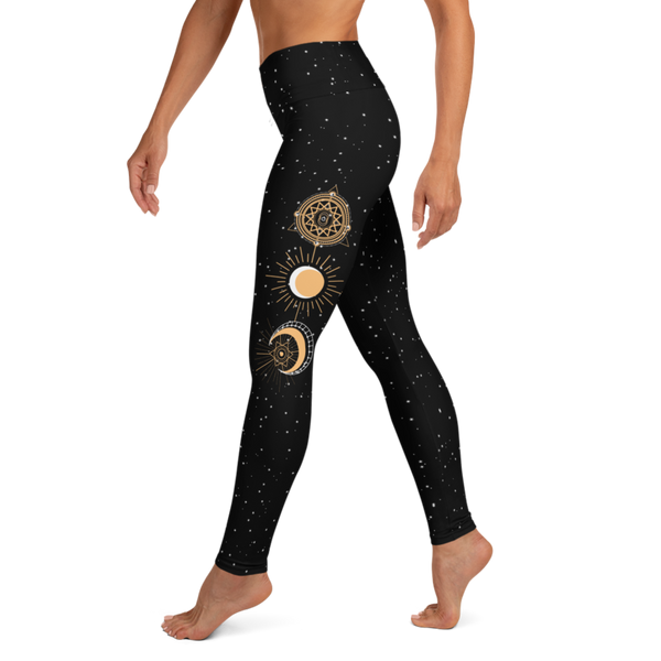 SHE REBEL - Celestial Skies Yoga Leggings