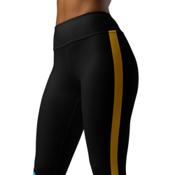 SHE REBEL - Rebel Bold Logo Yoga Leggings