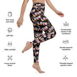 LOVE Is In The Air Yoga Leggings
