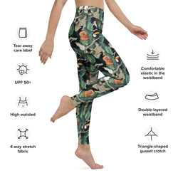 SHE REBEL - Be Wild Yoga Leggings