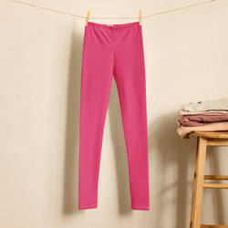 SHE REBEL - Rose Pink Youth Leggings (Girls' Sizes 8 - 20)