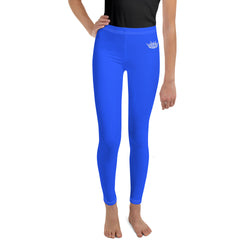 MKV Youth Leggings in Azure Radiance
