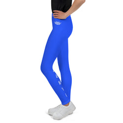 MKV Youth Leggings in Azure Radiance