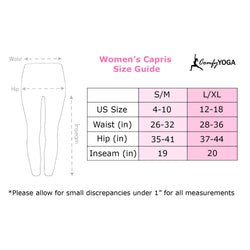 COMFY YOGA - Aquamarine Yoga Capris