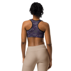 Empower Sports Bra in Purple