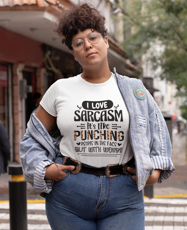 I Love Sarcasm Tee | Available in 4 colors