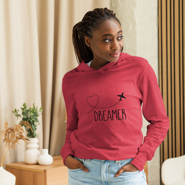 Dreamer Hooded Long Sleeve Tee | Available in 3 Colors