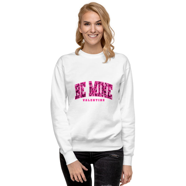 Be Mine Valentine "Faux" Sequin Sweatshirt | Available in 3 Colors