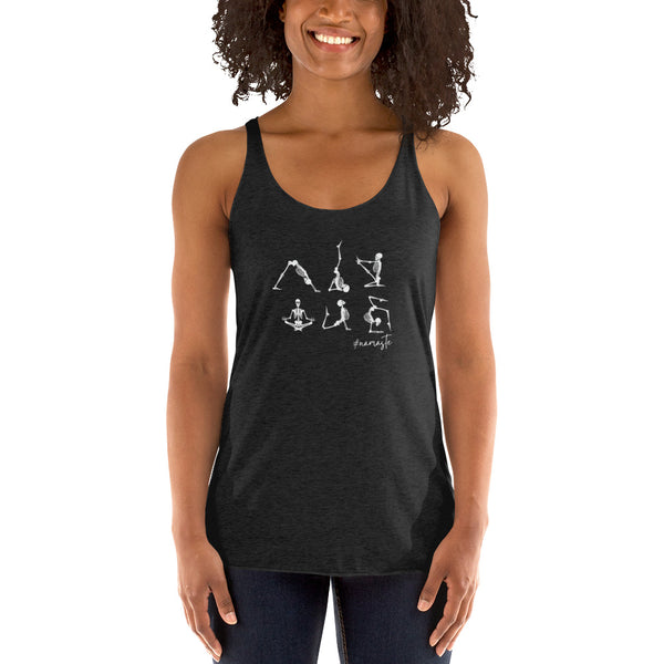 Skeleton Namaste Tank Top | Available in 2 Colors