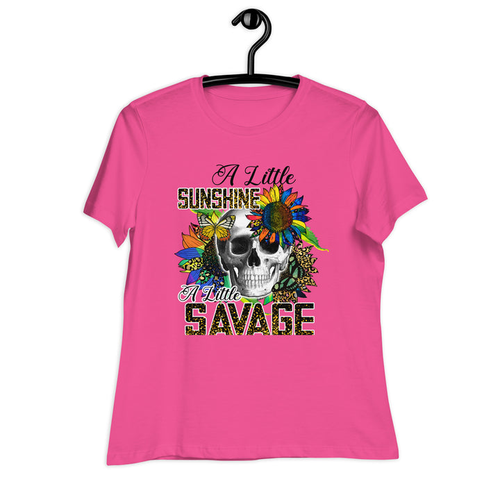 Berry Front Savage Crop Top