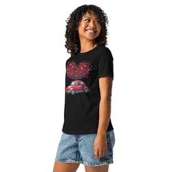 Hearts Tree Volkswagen Bug Tee