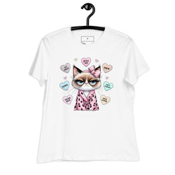 Grumpy Kitty Valentine's Graphic Tee