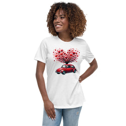 Hearts Tree Volkswagen Bug Tee