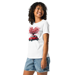 Hearts Tree Volkswagen Bug Tee