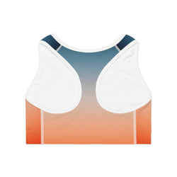 Two Tone Ombre Sports Bra